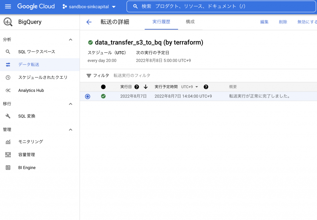 【データパイプライン入門】BigQuery Data Transfer Serviceを用いたAmazon S3からBigQueryへのデータ ...